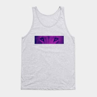 Lion Eyes (Plum) Tank Top